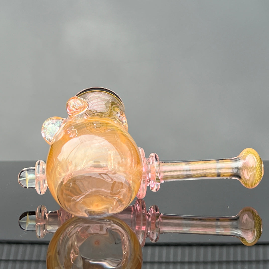 Gold Fumed Sidecar Pipe Glass Pipe Sugar Shack   