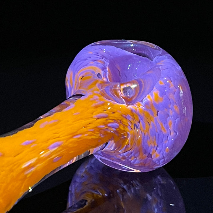 Atomic Tangerine Pipe Glass Pipe Beezy Glass   