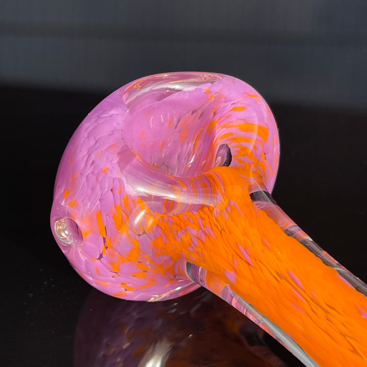Atomic Tangerine Pipe Glass Pipe Beezy Glass   