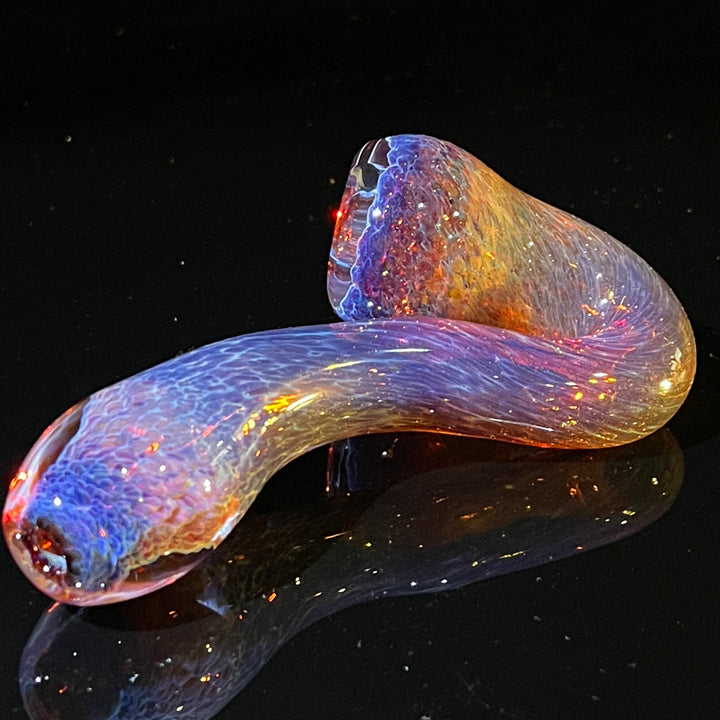 Purple Magic Sherlock Glass Pipe Beezy Glass   