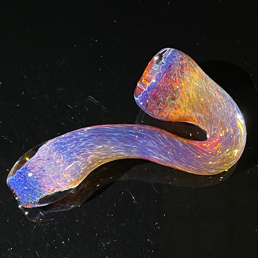 Purple Magic Sherlock Glass Pipe Beezy Glass   