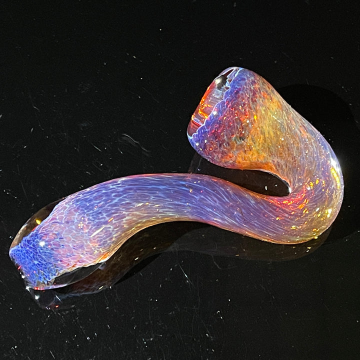 Purple Magic Sherlock Glass Pipe Beezy Glass   