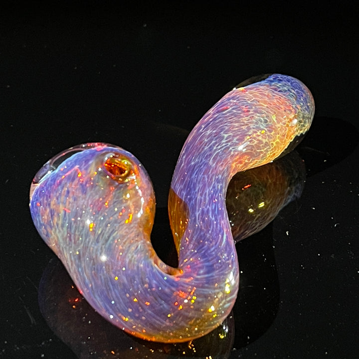 Purple Magic Sherlock Glass Pipe Beezy Glass   