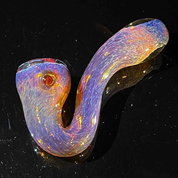Purple Magic Sherlock Glass Pipe Beezy Glass   