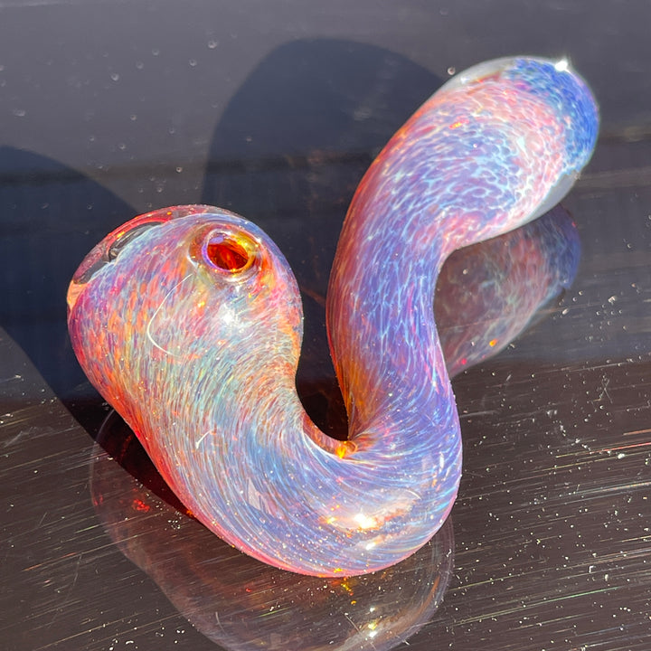 Purple Magic Sherlock Glass Pipe Beezy Glass   