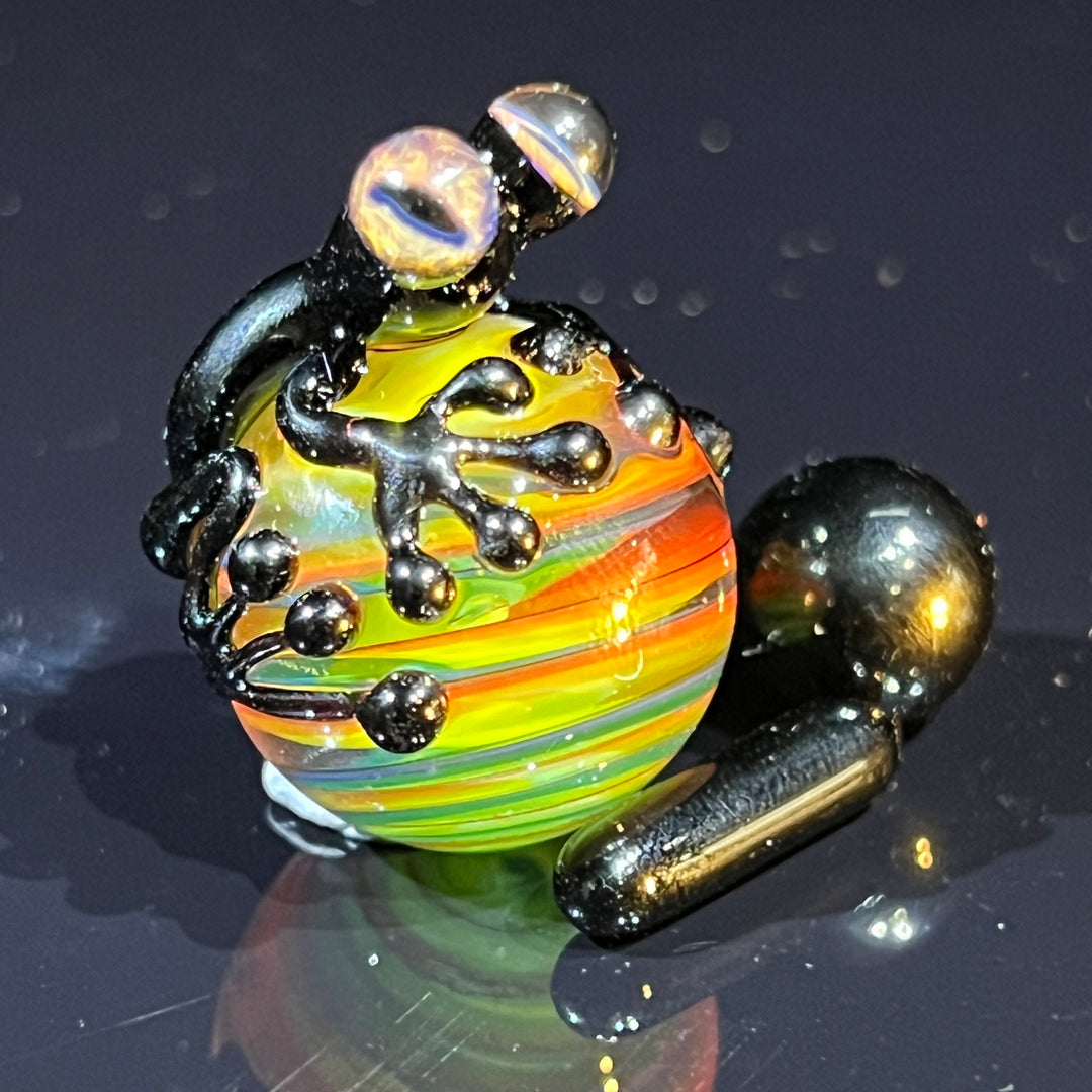 Swirly Frog Terp Slurper Marble Set Accessory Beezy Glass   