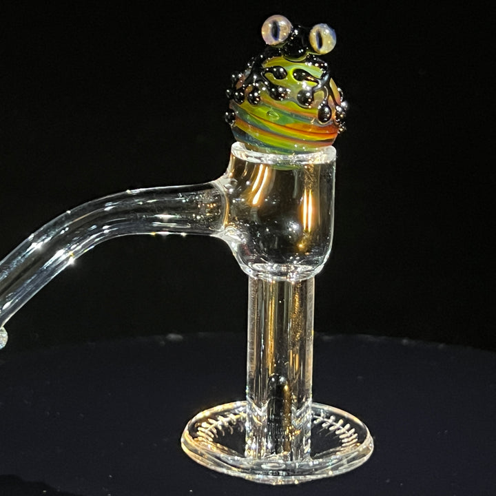 Swirly Frog Terp Slurper Marble Set Accessory Beezy Glass   