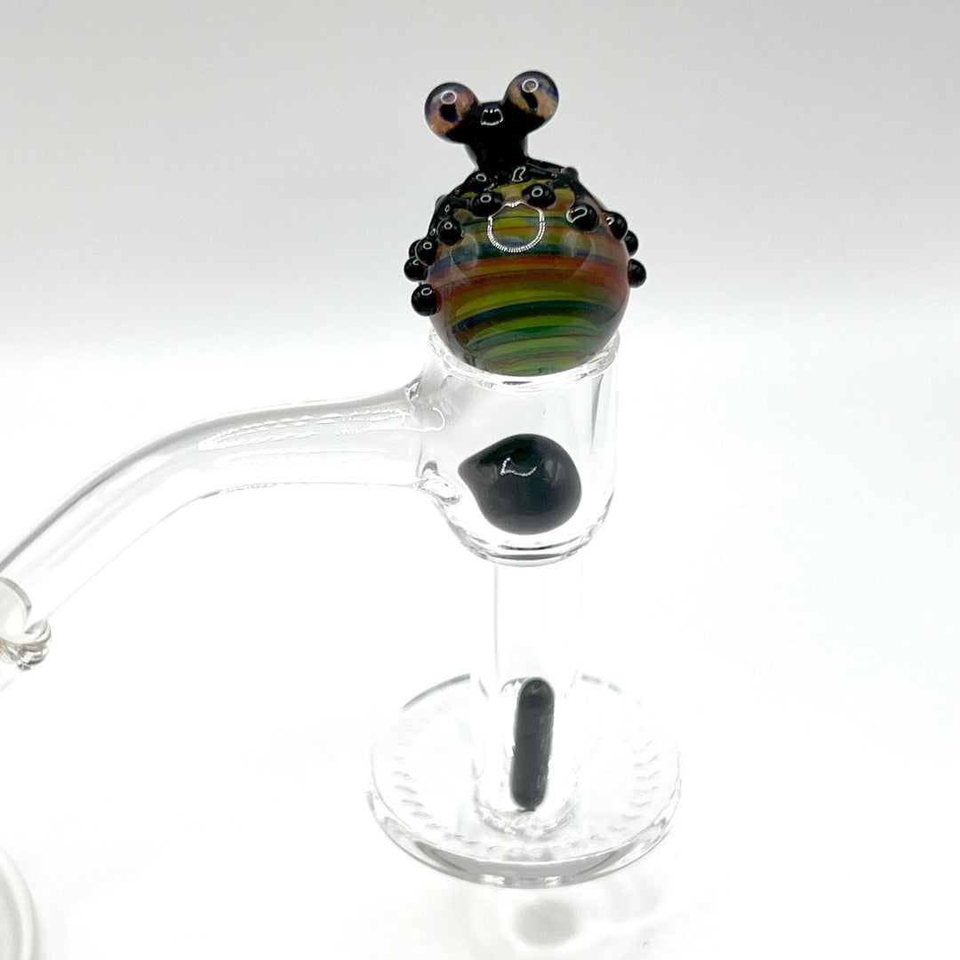 Swirly Frog Terp Slurper Marble Set Accessory Beezy Glass   