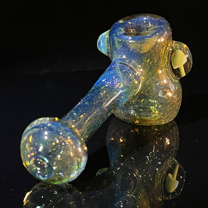 Green Mushroom Hammer Glass Pipe Beezy Glass   