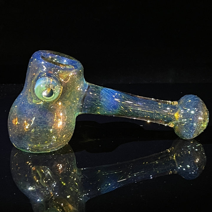 Green Mushroom Hammer Glass Pipe Beezy Glass   