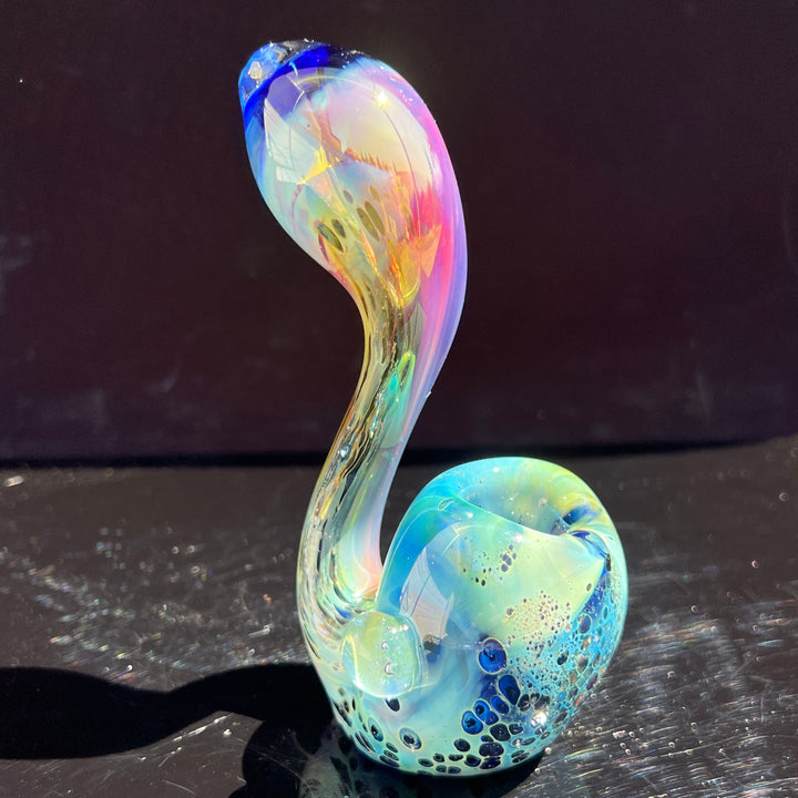 Water Color Sherlock Glass Pipe Street Kitty Glass   