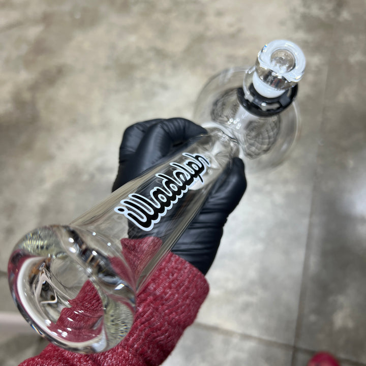 Illadelph Black Mini Beaker Bong Glass Pipe Illadelph Glass   