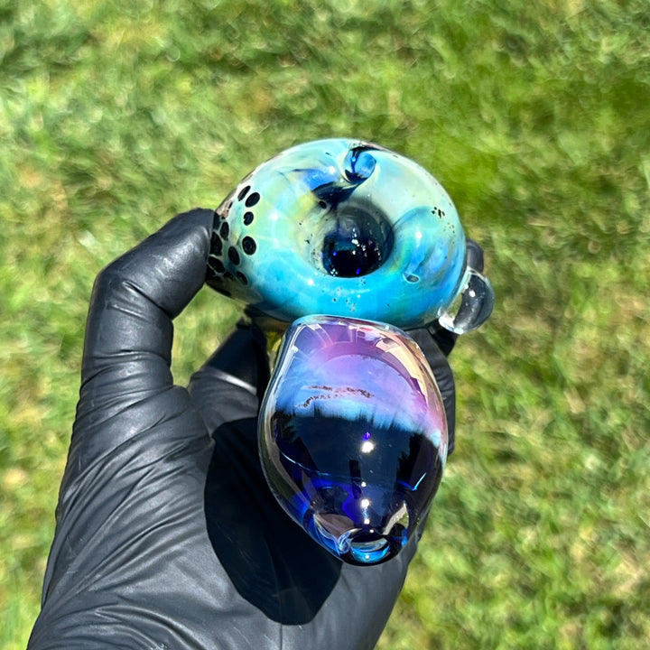 Water Color Sherlock Glass Pipe Street Kitty Glass   