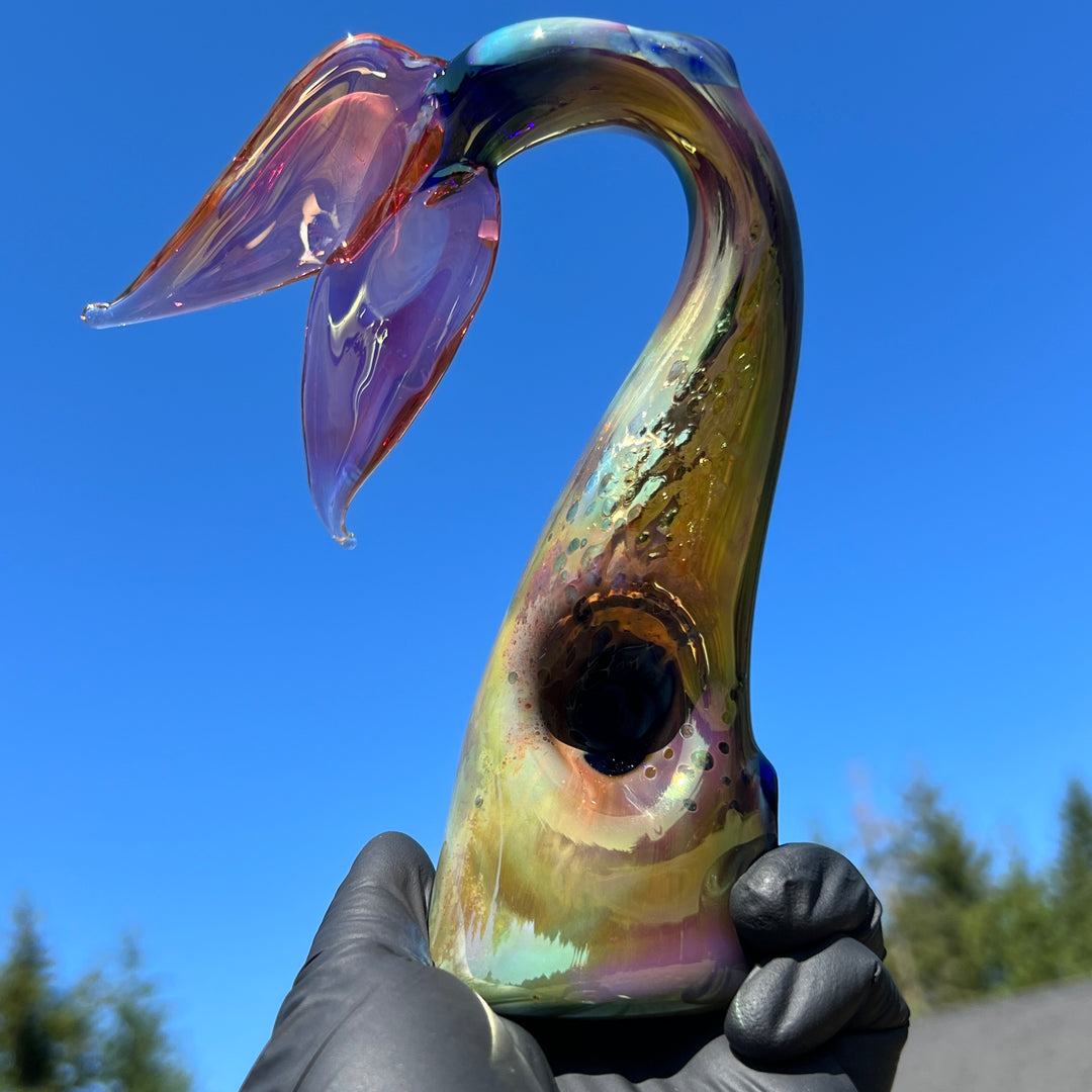 Mermaid Tail Pipe Glass Pipe Street Kitty Glass   