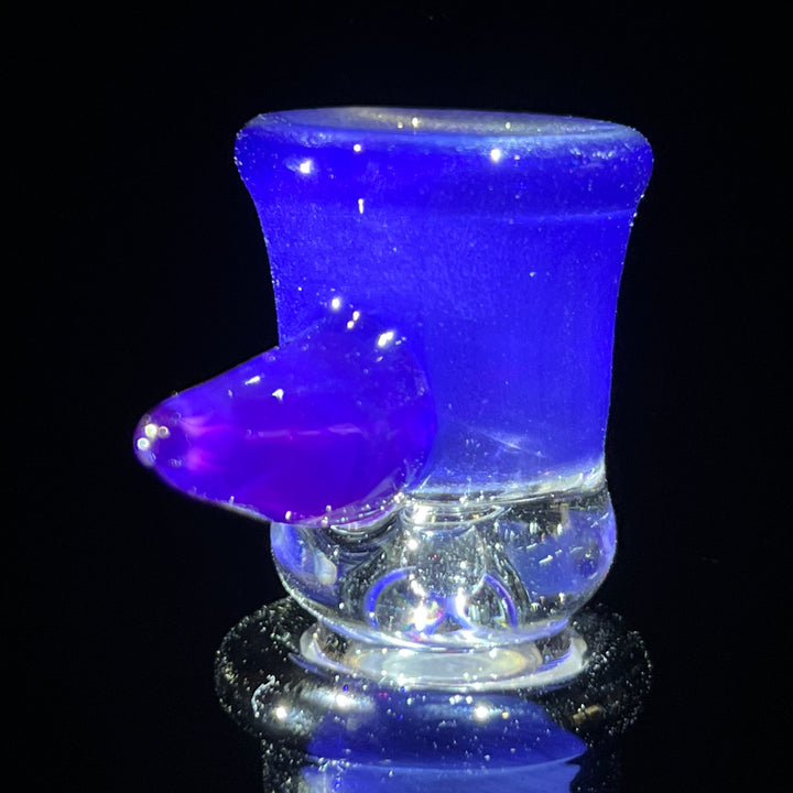 18mm Purple Satin Martini Pullslide Accessory Tako Glass   