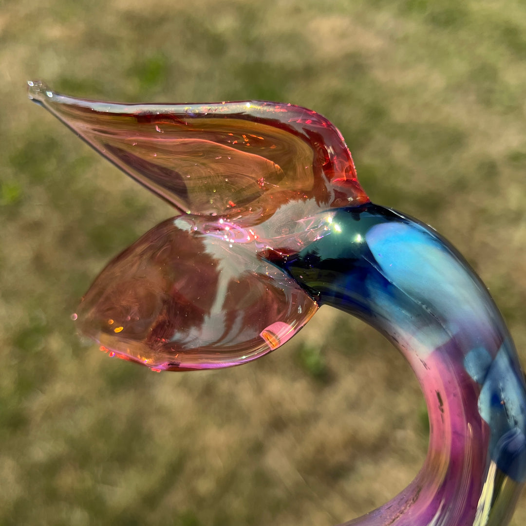 Mermaid Tail Pipe Glass Pipe Street Kitty Glass   