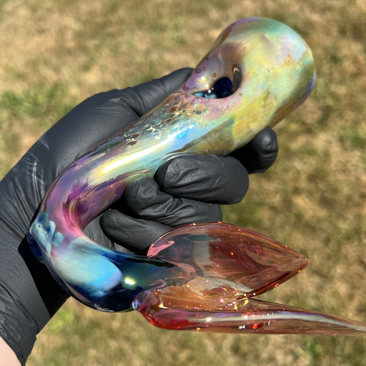 Mermaid Tail Pipe Glass Pipe Street Kitty Glass   