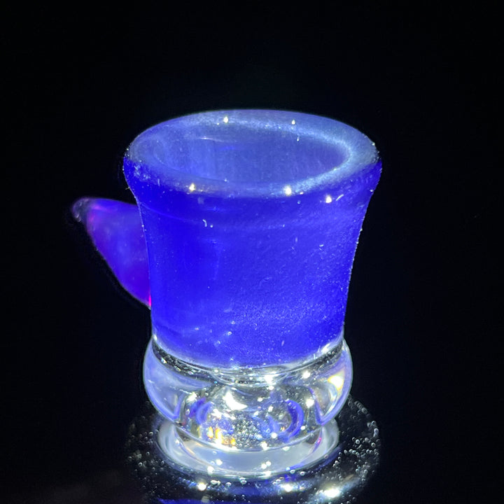 18mm Purple Satin Martini Pullslide Accessory Tako Glass   