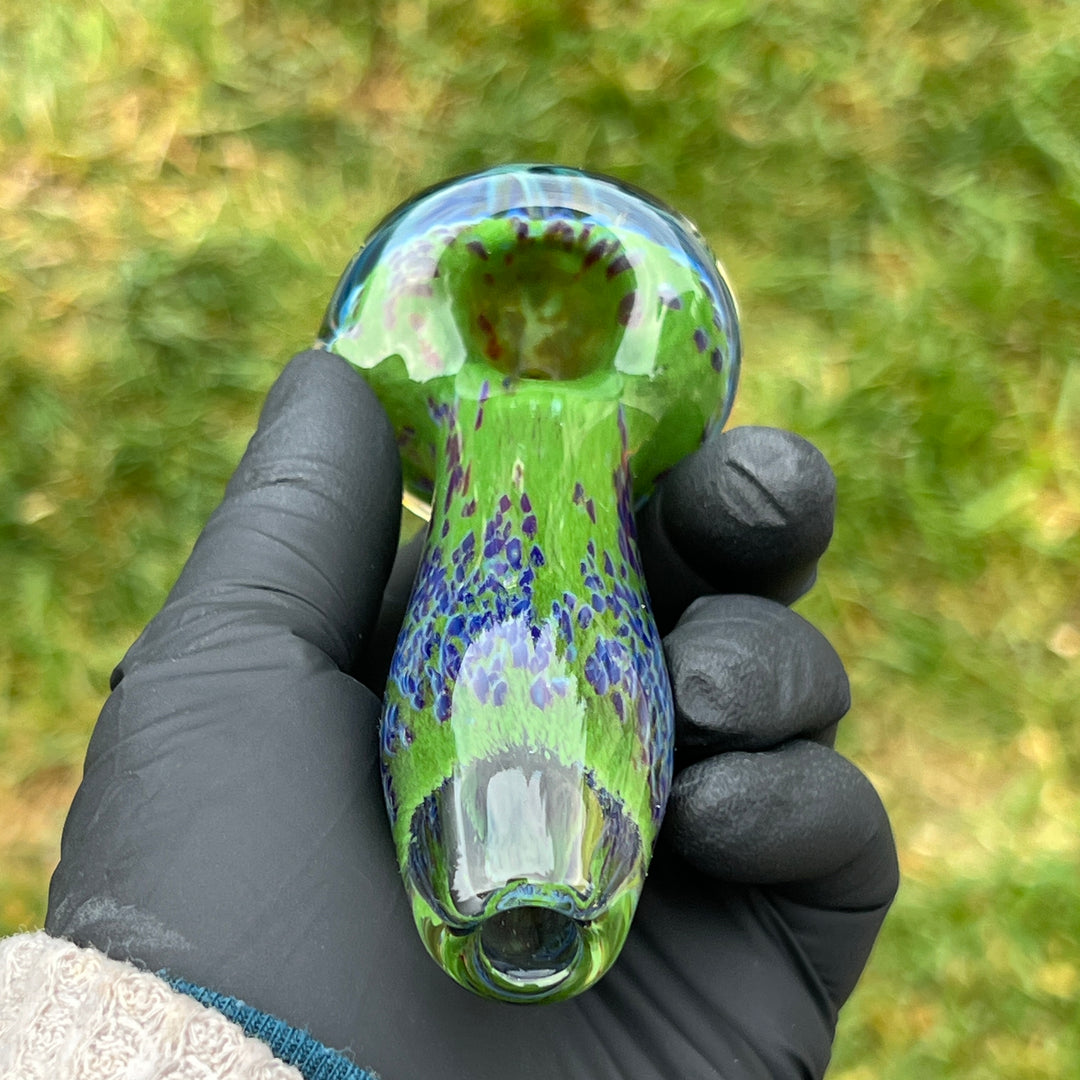 Purple Haze Sparkle Pipe Glass Pipe Tako Glass   
