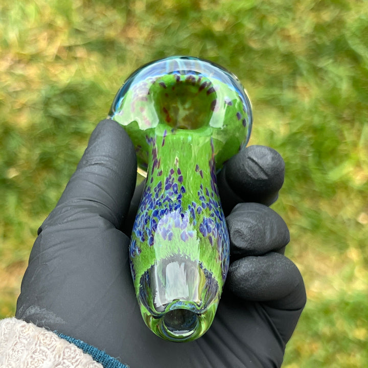 Purple Haze Sparkle Pipe Glass Pipe Tako Glass   