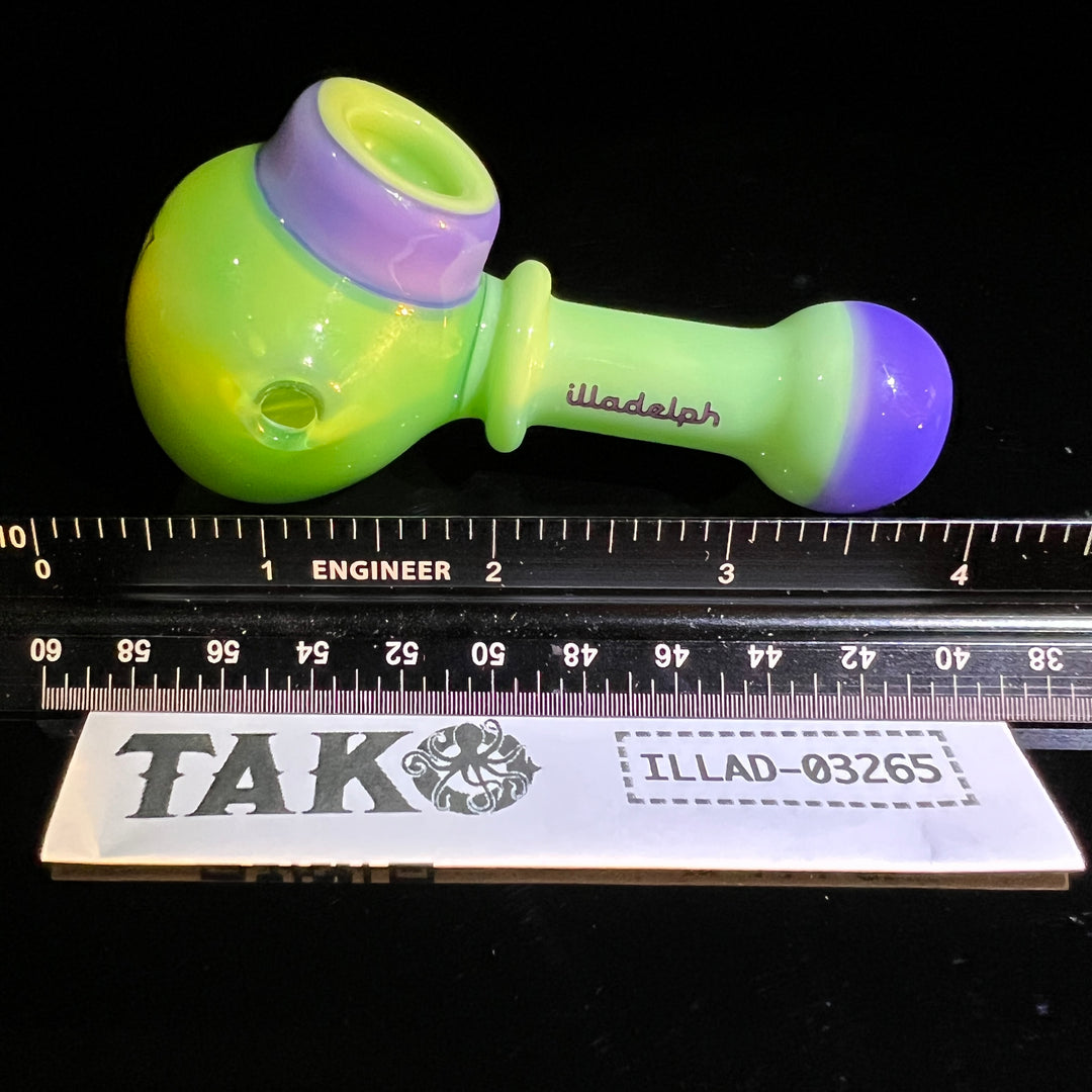 Illadelph Multi-Hole Joker Spoon Glass Pipe Illadelph Glass   