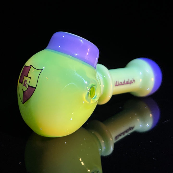 Illadelph Multi-Hole Joker Spoon Glass Pipe Illadelph Glass   