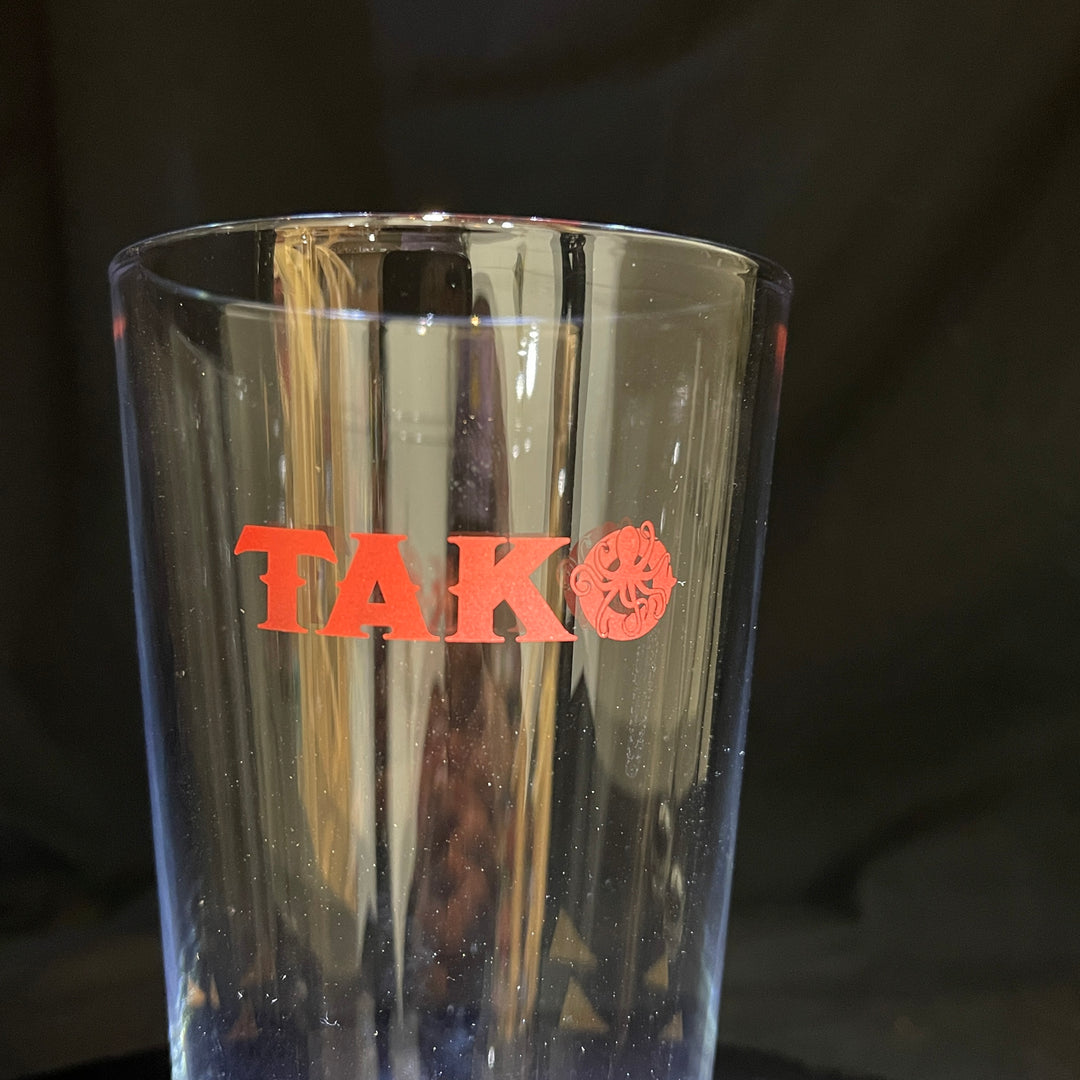 Tako Pint Glass  Tako Glass   