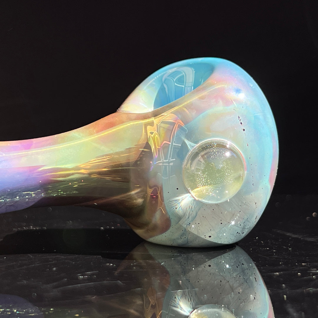 Watercolor Mushroom Spoon Glass Pipe Street Kitty Glass   