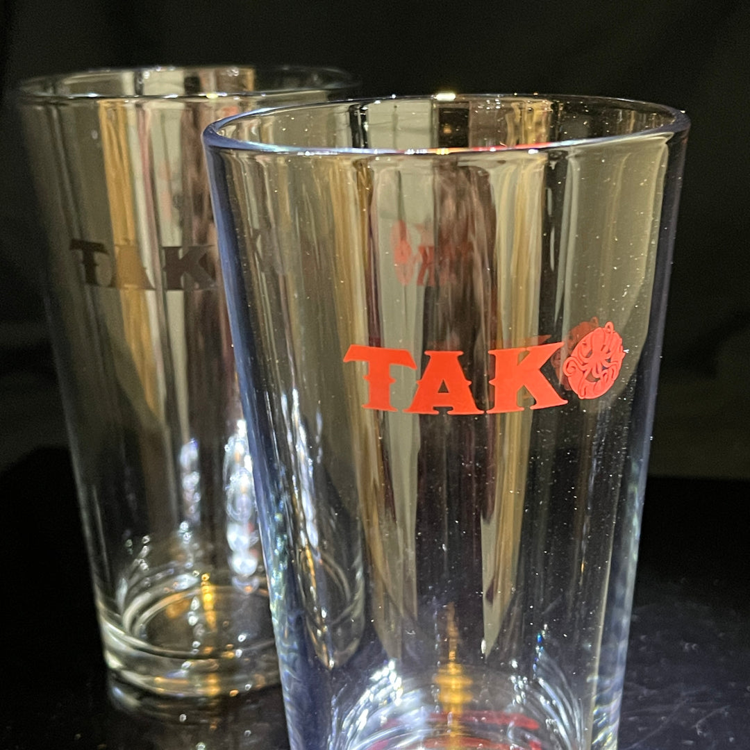 Tako Pint Glass  Tako Glass   