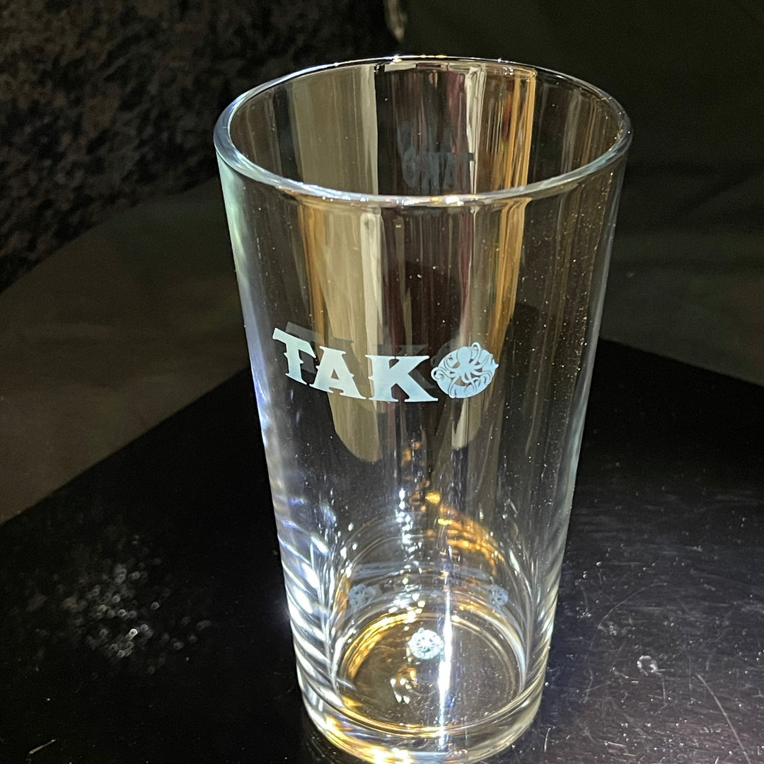 Tako Pint Glass  Tako Glass   