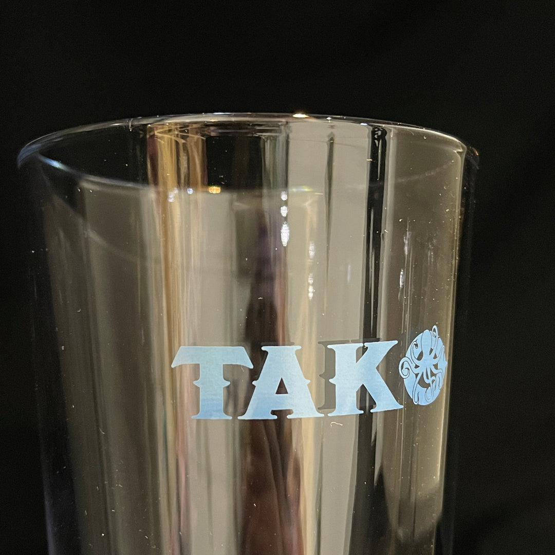 Tako Pint Glass  Tako Glass   