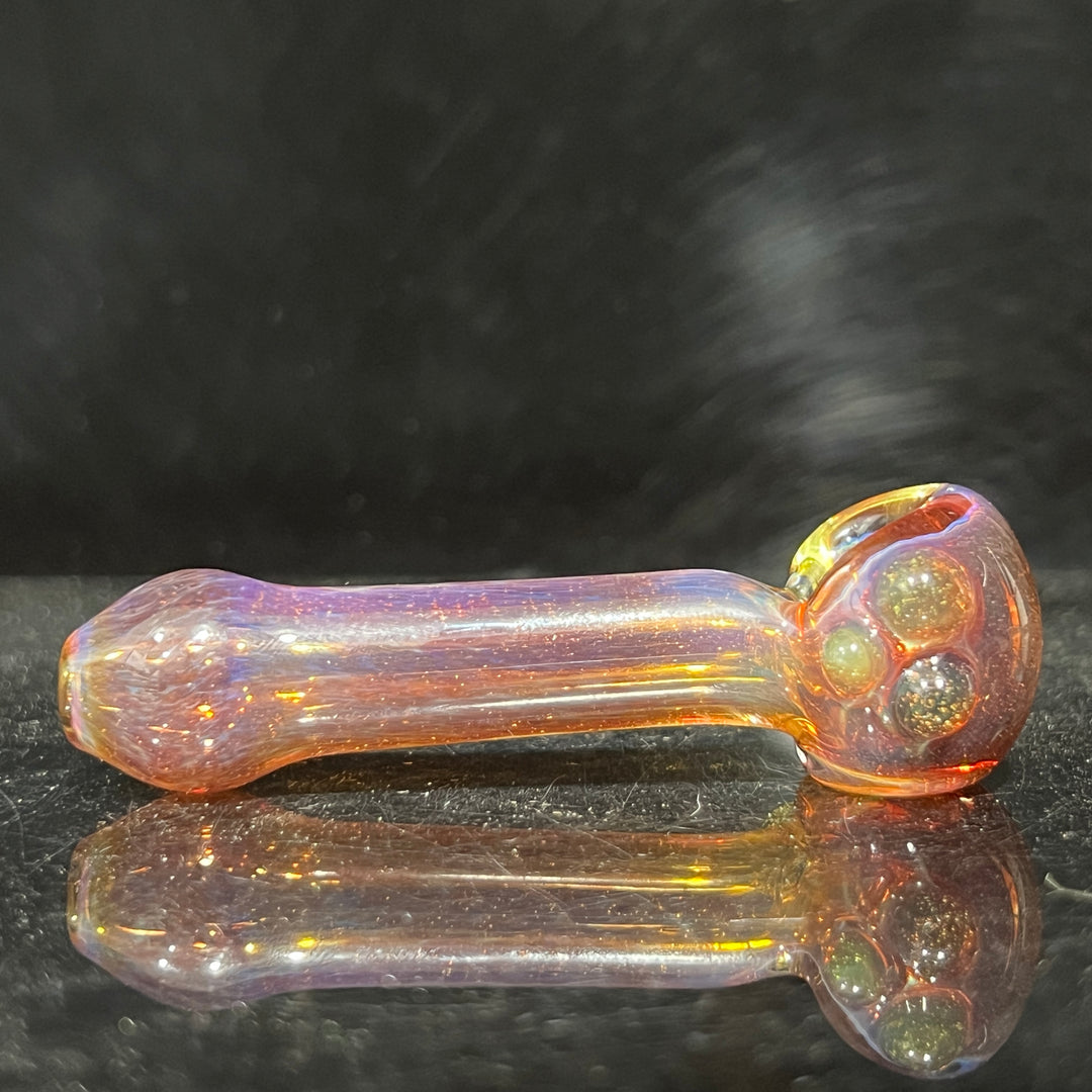 Frit Pocket Spoon Glass Pipe T-Bag Glass   