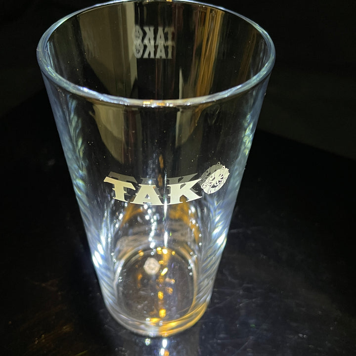 Tako Pint Glass  Tako Glass   