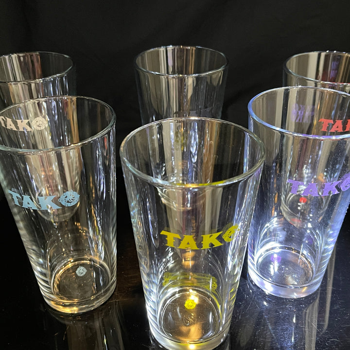 Tako Pint Glass  Tako Glass   