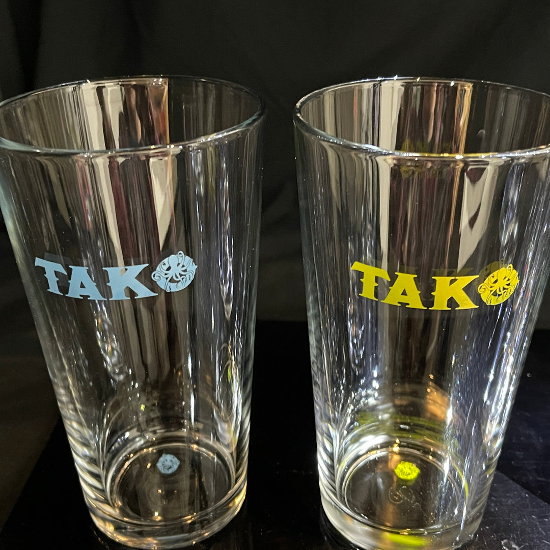 Tako Pint Glass  Tako Glass   