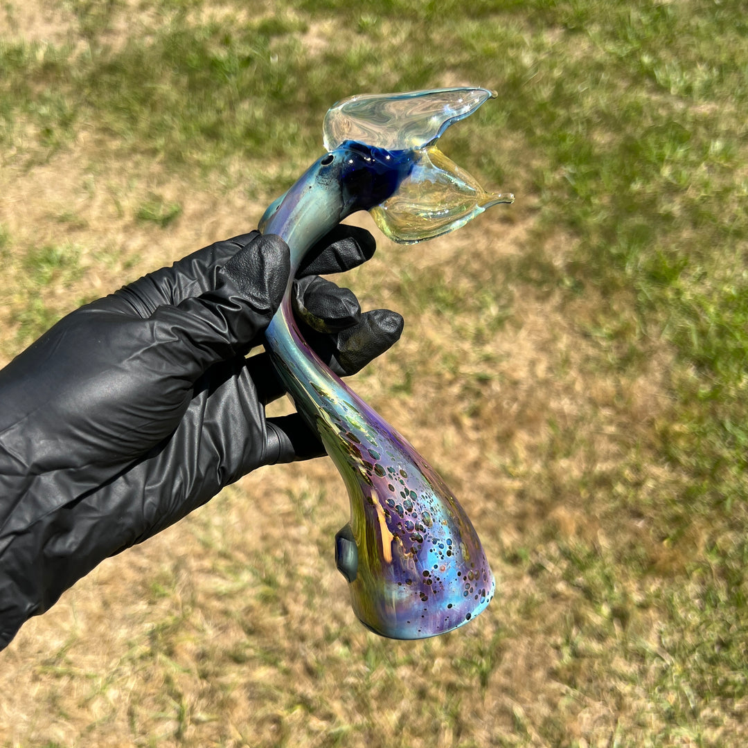 Mermaid Tail Pipe Glass Pipe Street Kitty Glass   