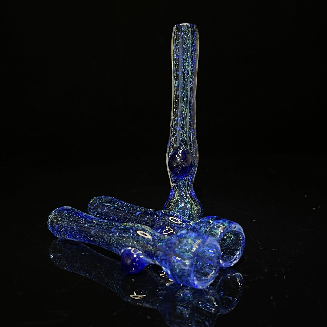 Uber Dichro Chillum Glass Pipe Hilljack Glass   