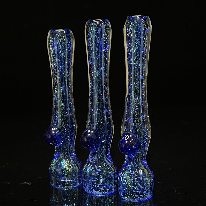 Uber Dichro Chillum Glass Pipe Hilljack Glass   