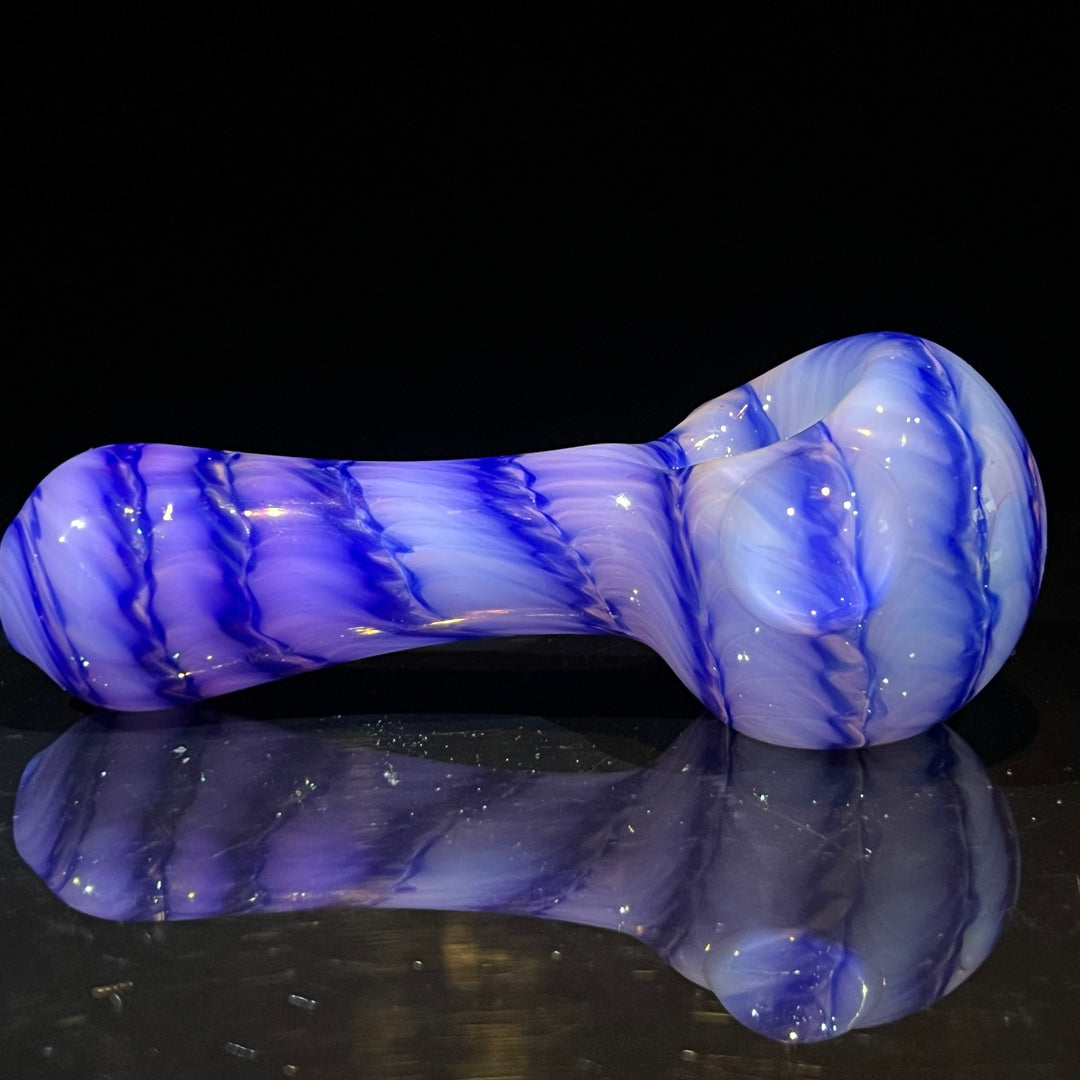 Purple Staircase Spoon Glass Pipe Jedi Glassworks   