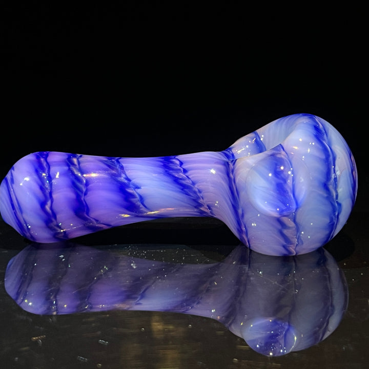 Purple Staircase Spoon Glass Pipe Jedi Glassworks   