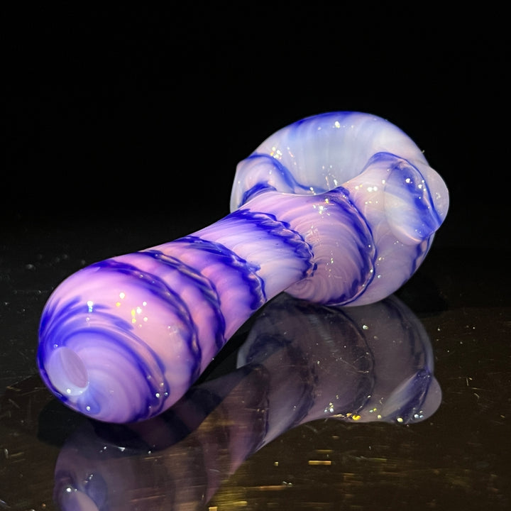 Purple Staircase Spoon Glass Pipe Jedi Glassworks   