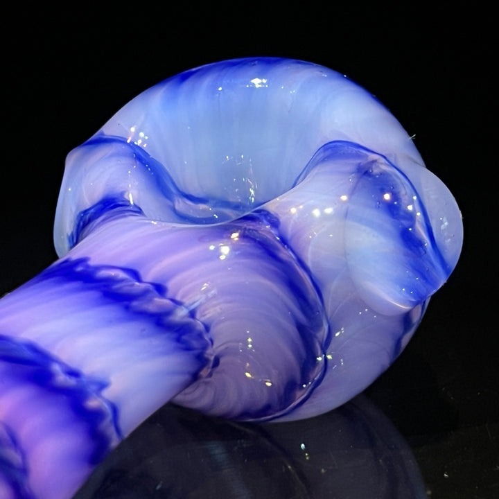 Purple Staircase Spoon Glass Pipe Jedi Glassworks   