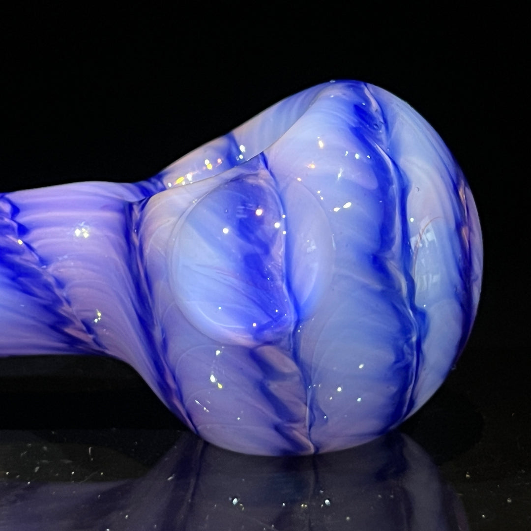 Purple Staircase Spoon Glass Pipe Jedi Glassworks   