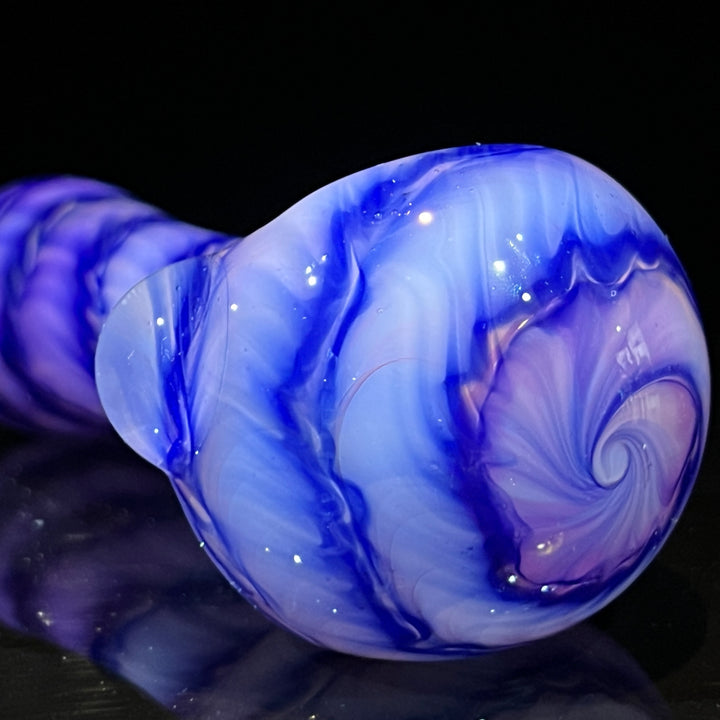 Purple Staircase Spoon Glass Pipe Jedi Glassworks   