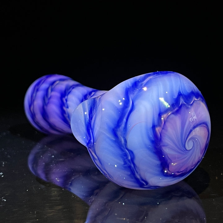 Purple Staircase Spoon Glass Pipe Jedi Glassworks   