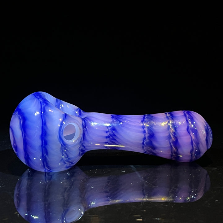 Purple Staircase Spoon Glass Pipe Jedi Glassworks   