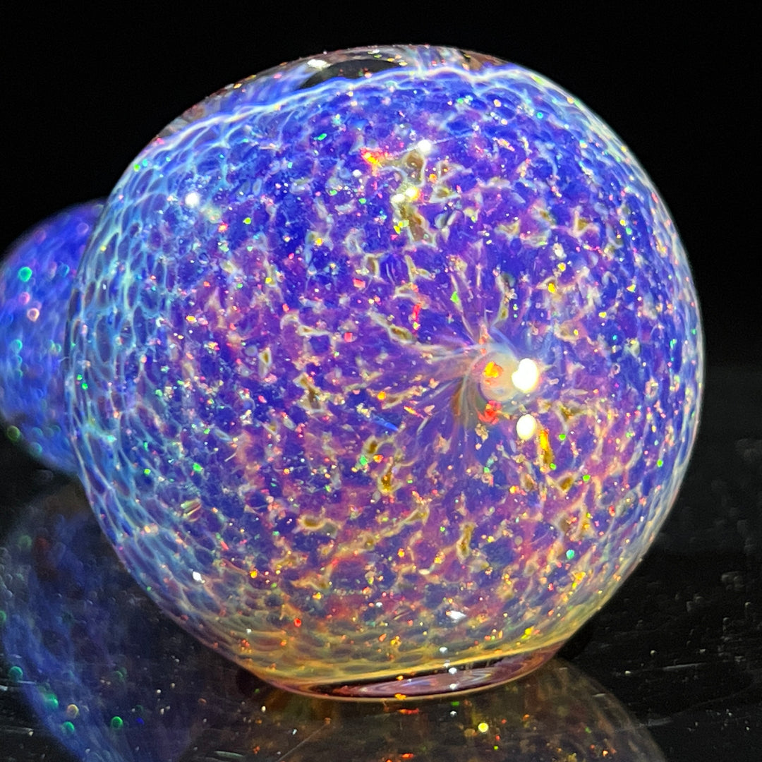 Purple Nebula Space Dust Pipe Glass Pipe Tako Glass   