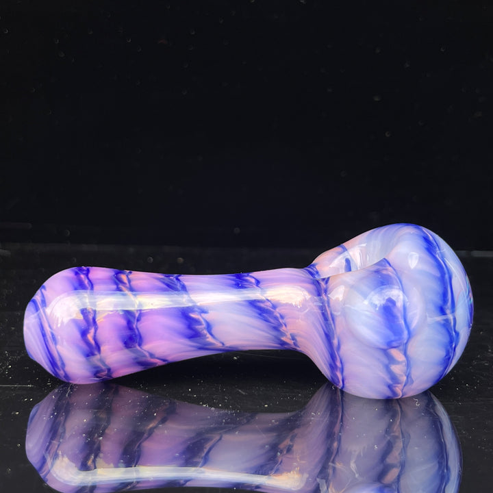 Purple Staircase Spoon Glass Pipe Jedi Glassworks   