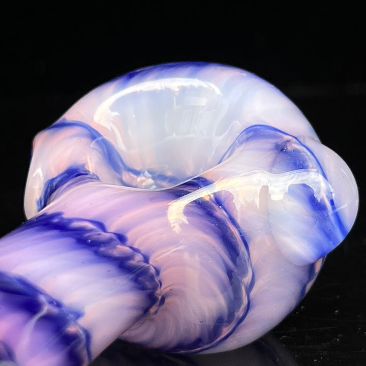 Purple Staircase Spoon Glass Pipe Jedi Glassworks   