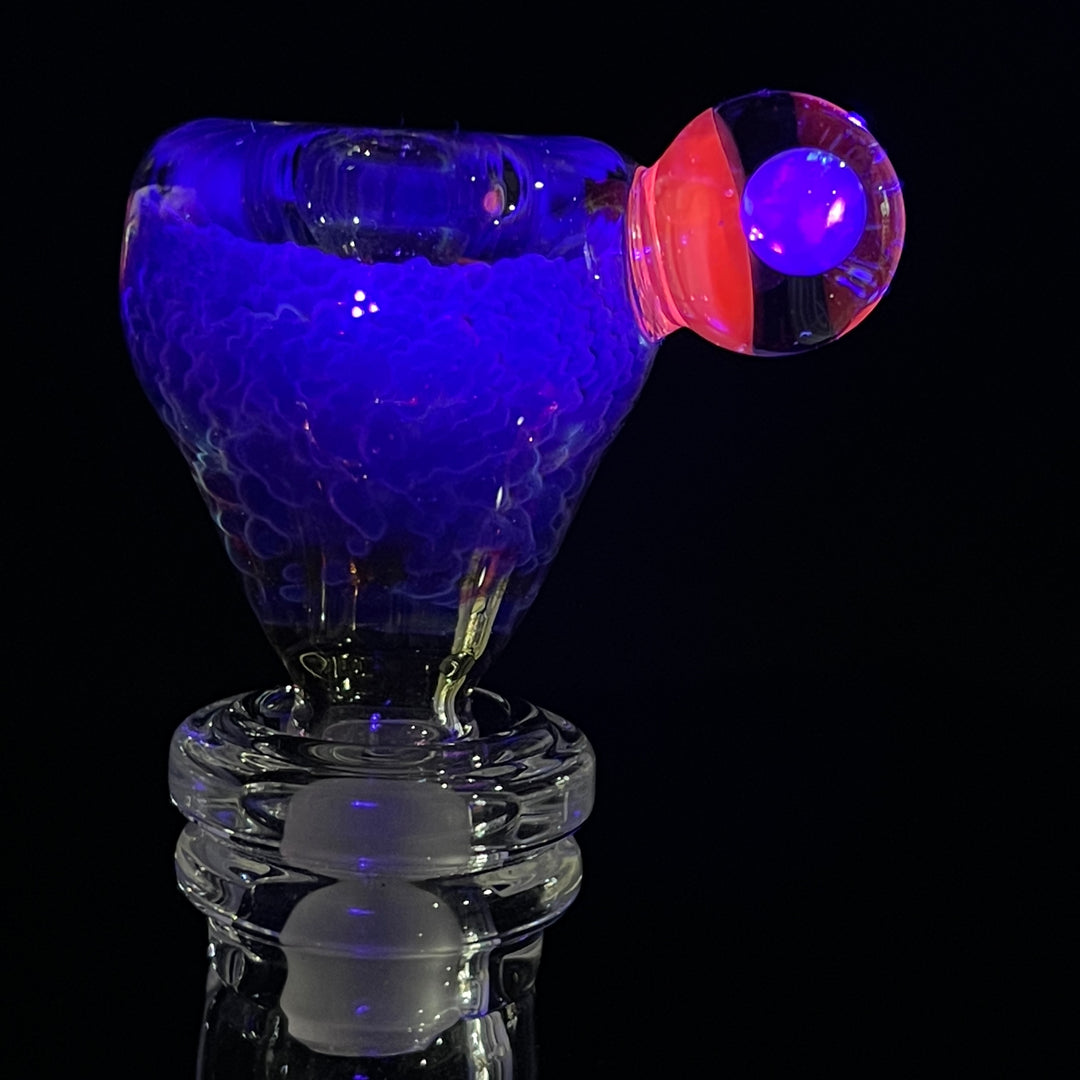 Deep Six Purple Nebula 14mm Pull Slide Accessory Tako Glass   